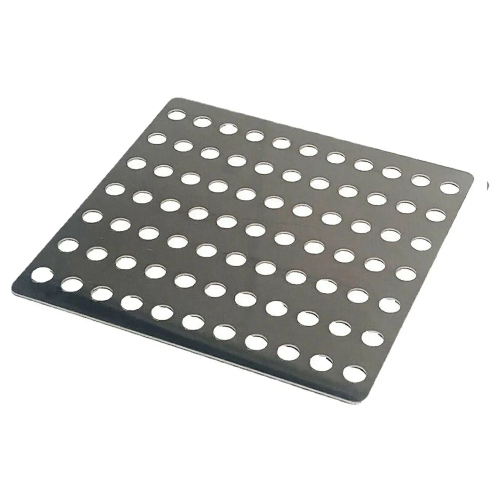 Shower Drainer Cover, Floor Drain Cover, Hair Catcher Replaces, Shower Floor Drain, Square Shower Drain for Basement Bathroom