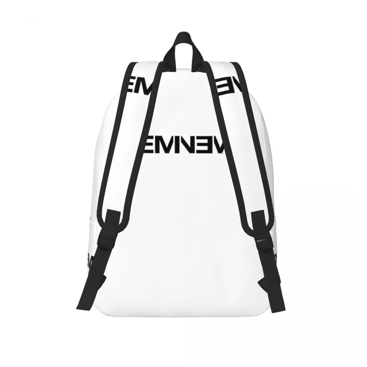 Eminem Hip Hop Rapper Backpack for Men Women Casual Student Work Daypack Laptop Shoulder Bag with Pocket