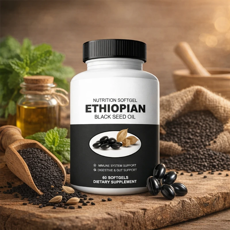 

Мягкие капсулы с маслом черного тмина, куркумой, имбирем, цинком, витаминами C и D3. Травяная добавка, антиоксидант, поддержка иммунитета. 60 мягких капсул для взрослых.