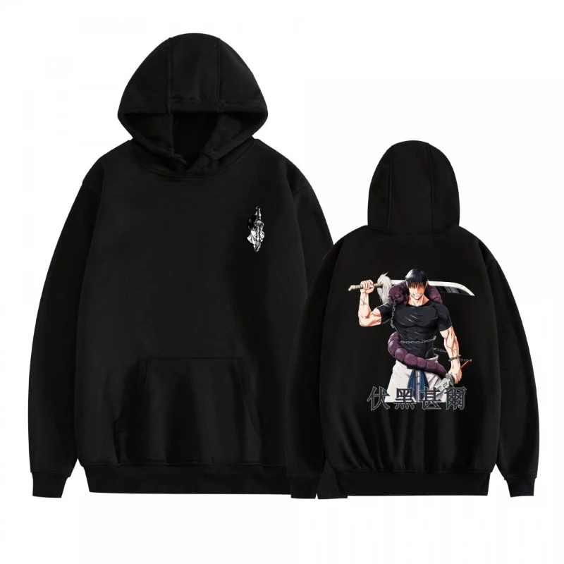 

2025 Autumn and Winter Jujutsu Kaisen - Fushimi Shinji's Long-sleeved Hoodie High-end Luxury Is for Both Men and Women Top Y2k