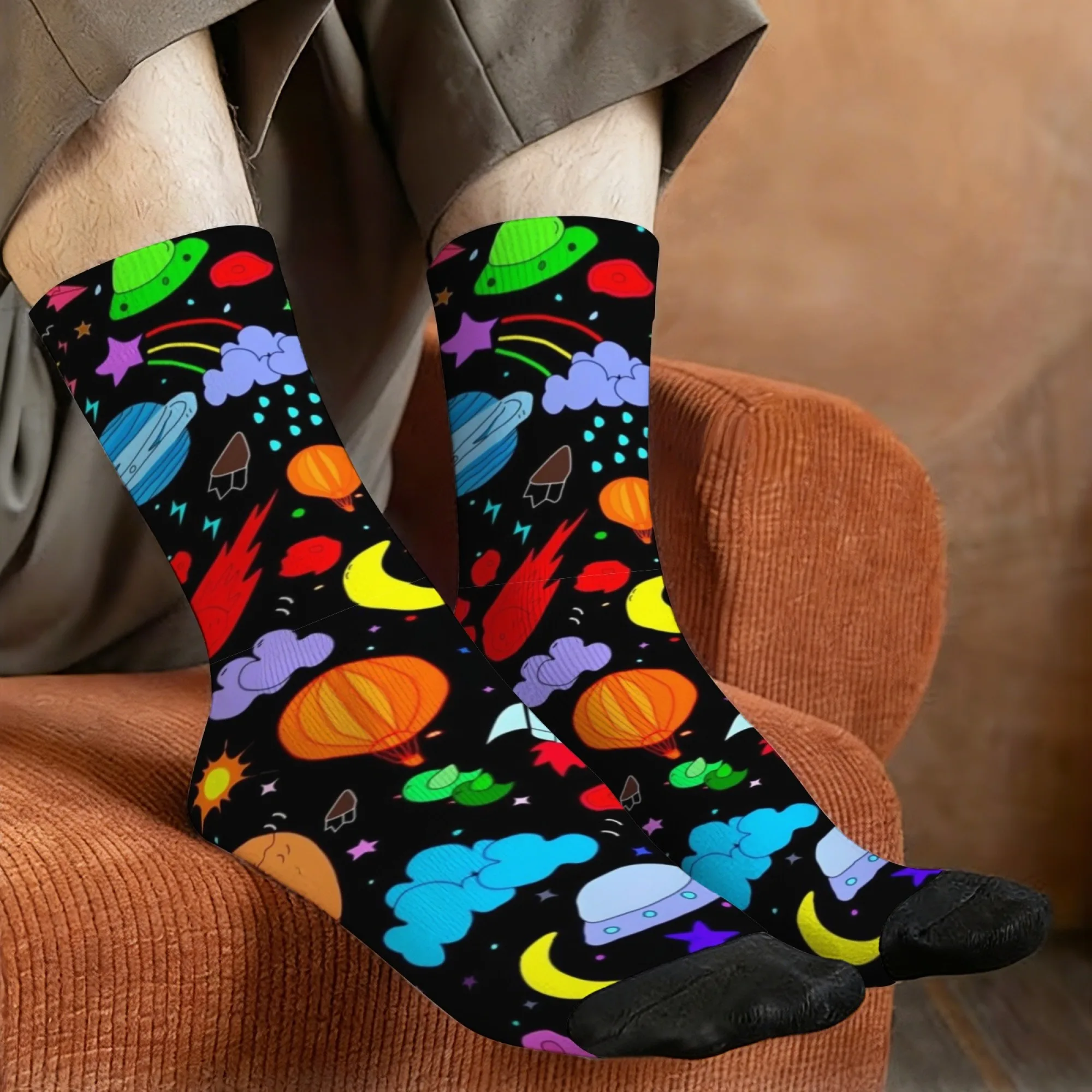 Chaussettes mi-mollet pour hom - Quirky Street Fashion avis et prix