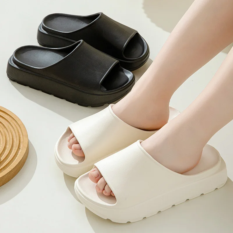 Comwarm Women's Platform Sandals, Soft EVA Thick Sole, Anti-Slip Casual House Slippers_voghion.com