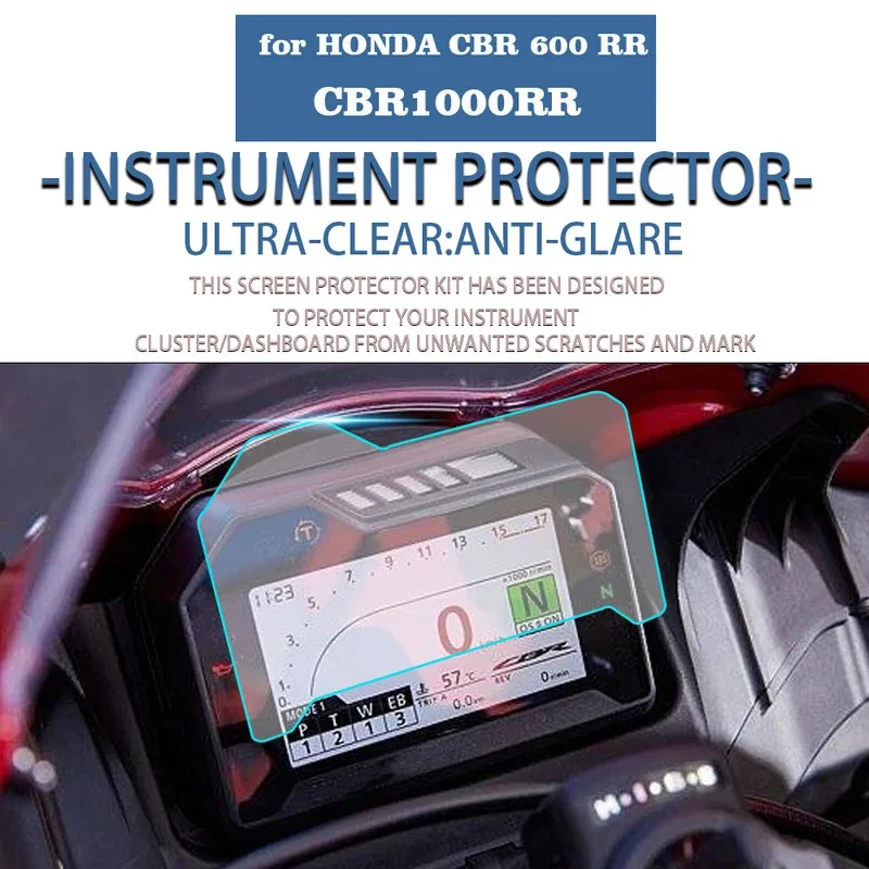 

For HONDA CBR 600 RR 2024 Accessories Dashboard Screen Protector CBR1000RR Fireblade TPU Instrument Film CBR600RR Parts