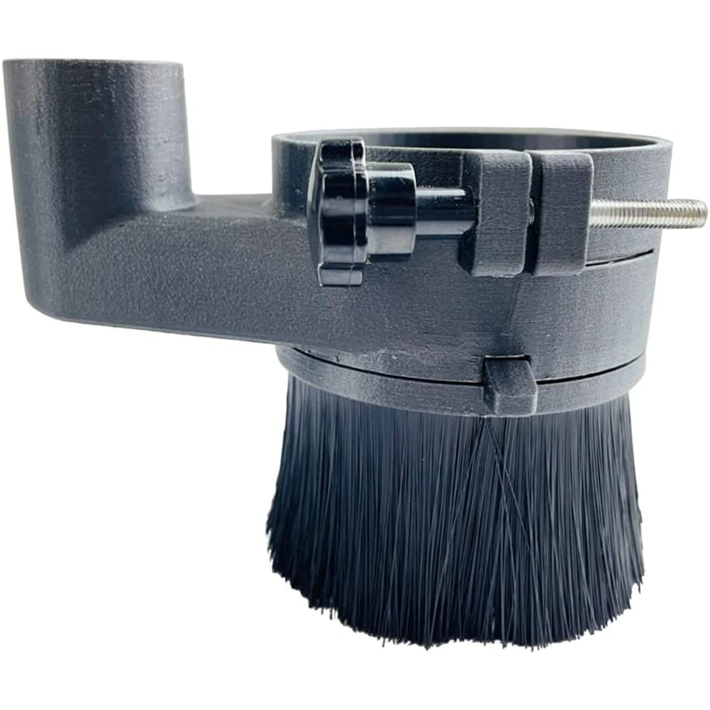 แปรงทำความสะอาดเครื่องแกะสลักฝาครอบแปรงเก็บฝุ่นสำหรับเราเตอร์ CNC แกนหมุน300W 500W 775 (80mm)