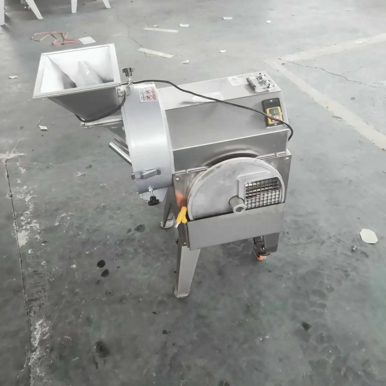 Factory direct sales multi-functional shredding and dicing machine, stainless steel commercial, vegetable cutting machine