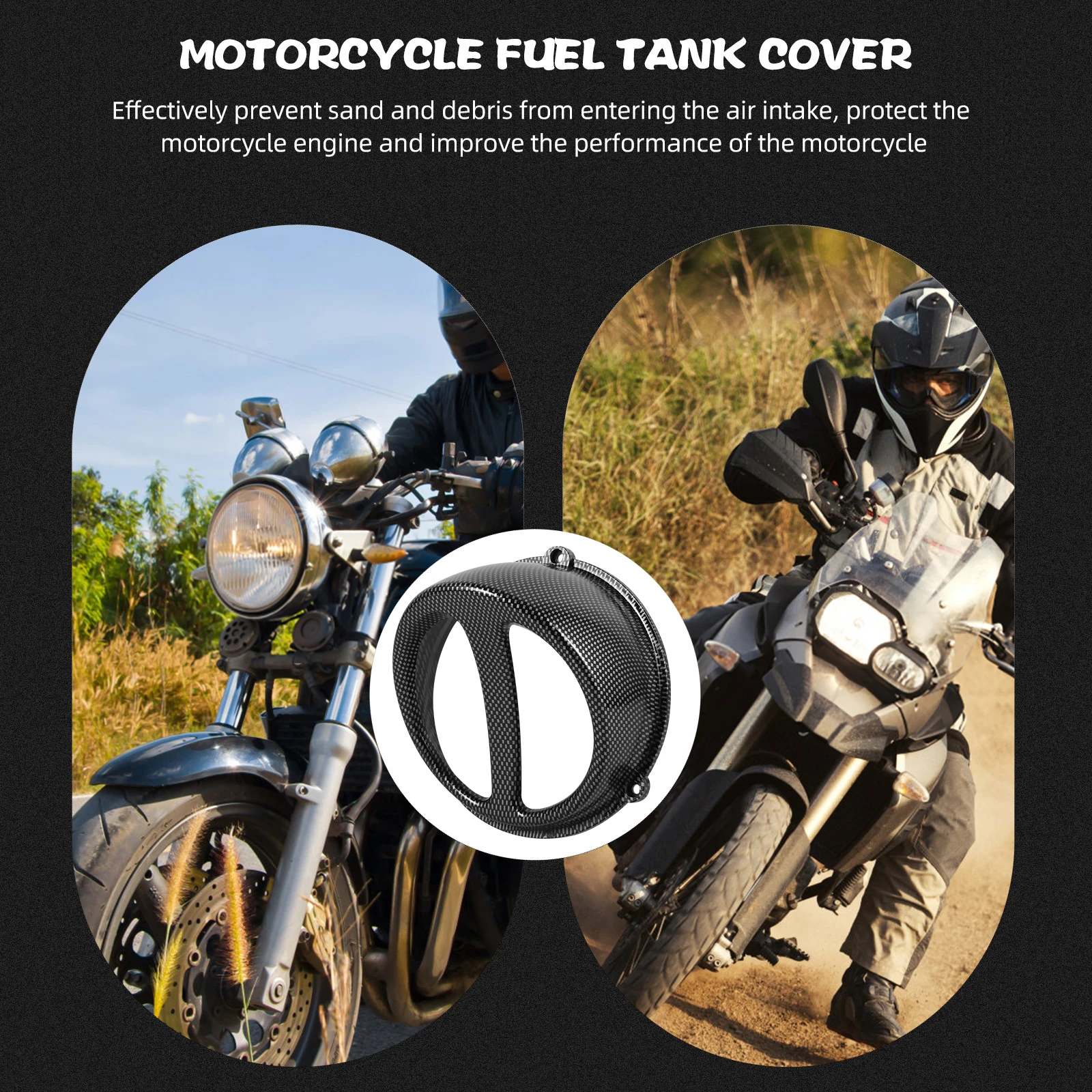 

Motorcycle Air Intake Cover Engine Cooling Scooter Fan Cap ABS Material Vent Scoop Replacement Accessories Inlet
