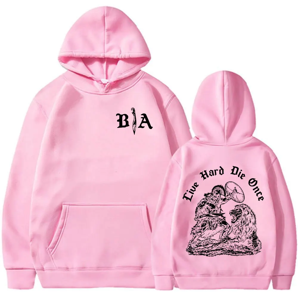 Die Once 2026 Brothers in Arms Doppelseitig bedruckte Hoodies für Männer und Frauen, modische Sweatshirts, übergroße Langarm-Pullover – Detail 6