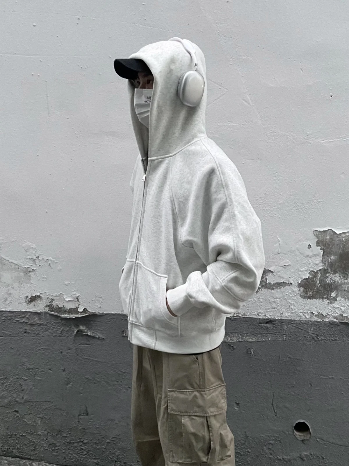 

Мужская толстовка-кардиган Auticup Heavyweight (500 г), базовый цвет, осенне-зимняя, модная, повседневная, удобная