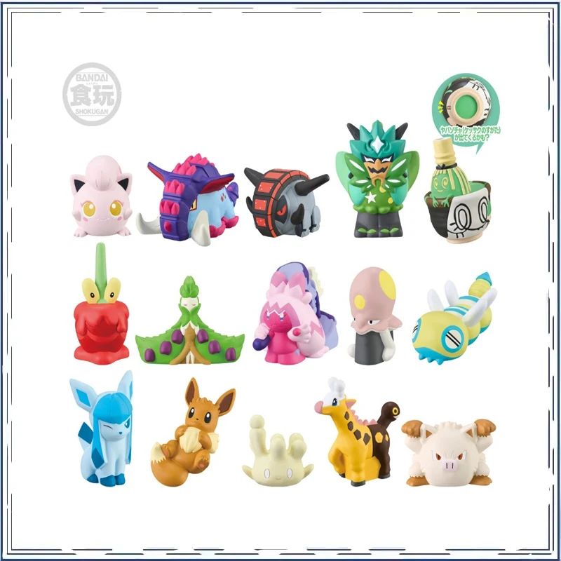 

BANDAI EX CASHAPON Pokémon Finger Doll Charizard Lugia Q-version Collection Ornament Action Figure Model Toys