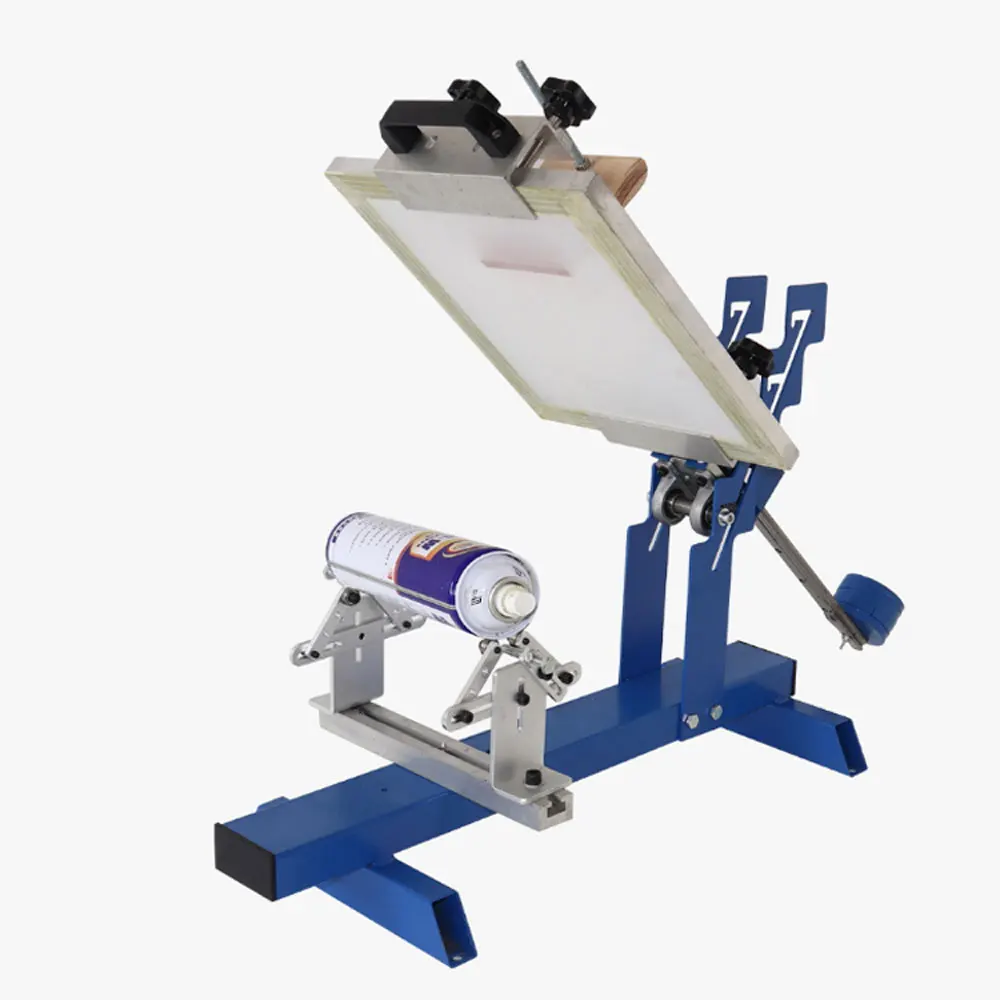 Manual Curved Screen Printing Machine Cosmetic Bottle Water Cup Cylindrical Arc Printing Machine Glass Bottle Printing Table