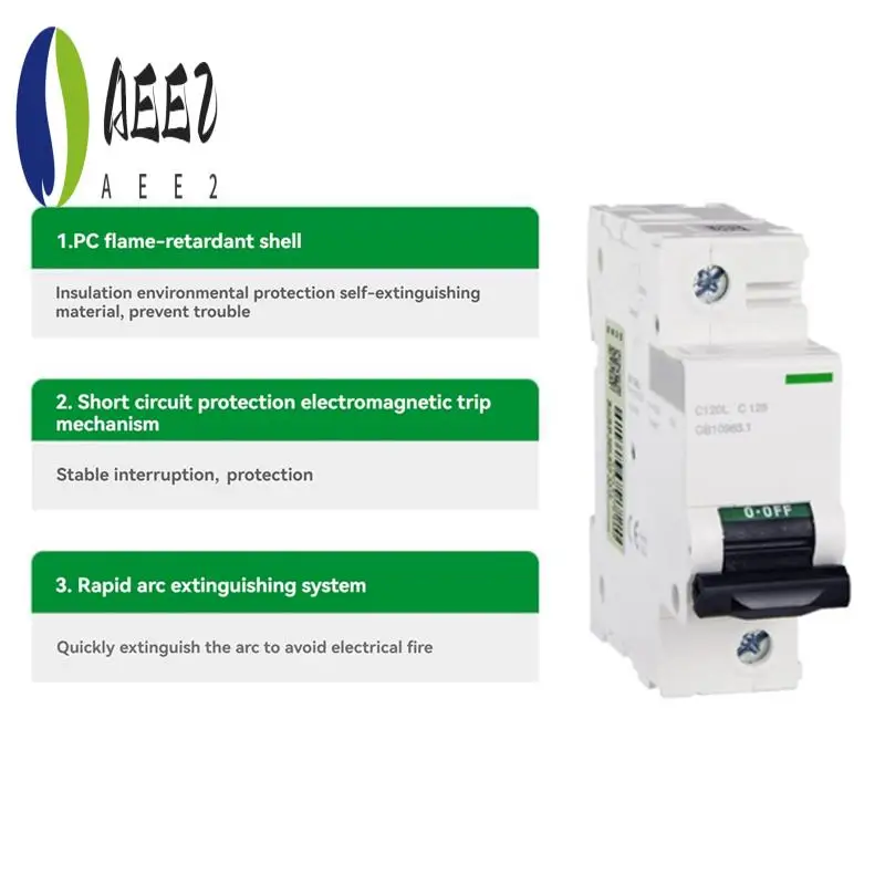 

AEE2-A9 C120H Miniature Circuit Breaker C Type 80A Circuit Breaker One-Stop Electric High Current Air Switch