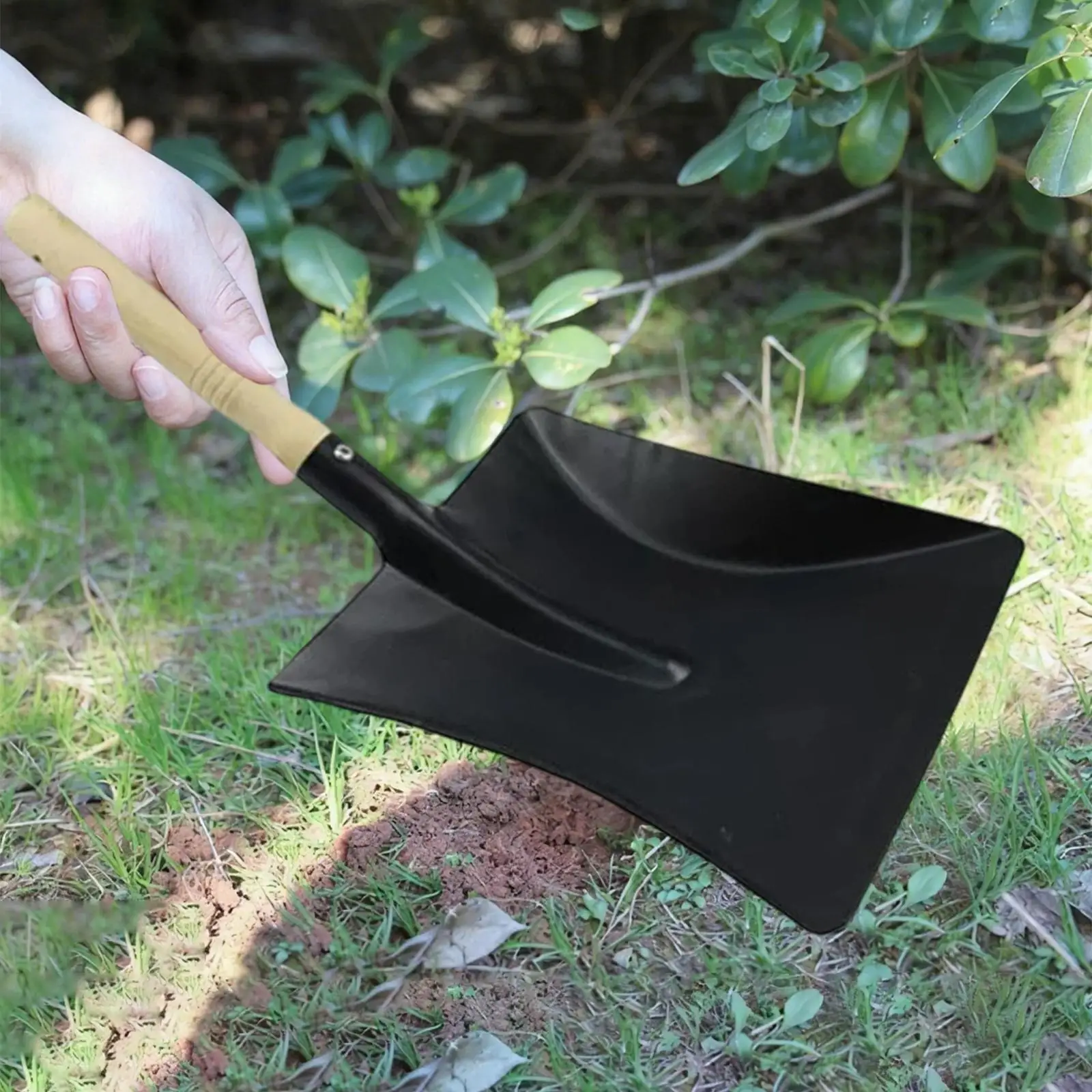 Garden Shovel Iorn Digging Trench Survival Garden Small Fireplace Ash Shovel