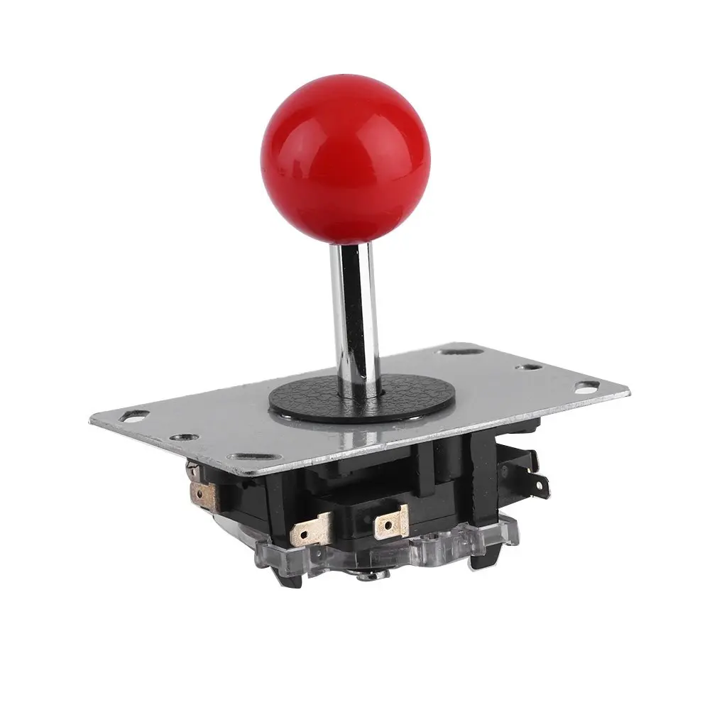 Arcade Game DIY Part Kit Detachable Joystick Shaft Ball Top Retro Crafts Quick Release 8 Way Stick For PC Game Raspberry