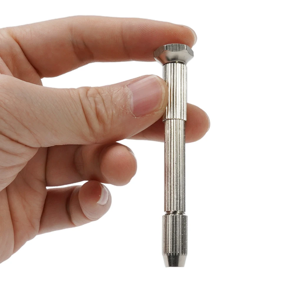 Hand Drill Hole Punch For DIY Tool Hole Opening Manual 0.8mm-3.0mm Accurate Aluminium Alloy Crafts Drill Bit
