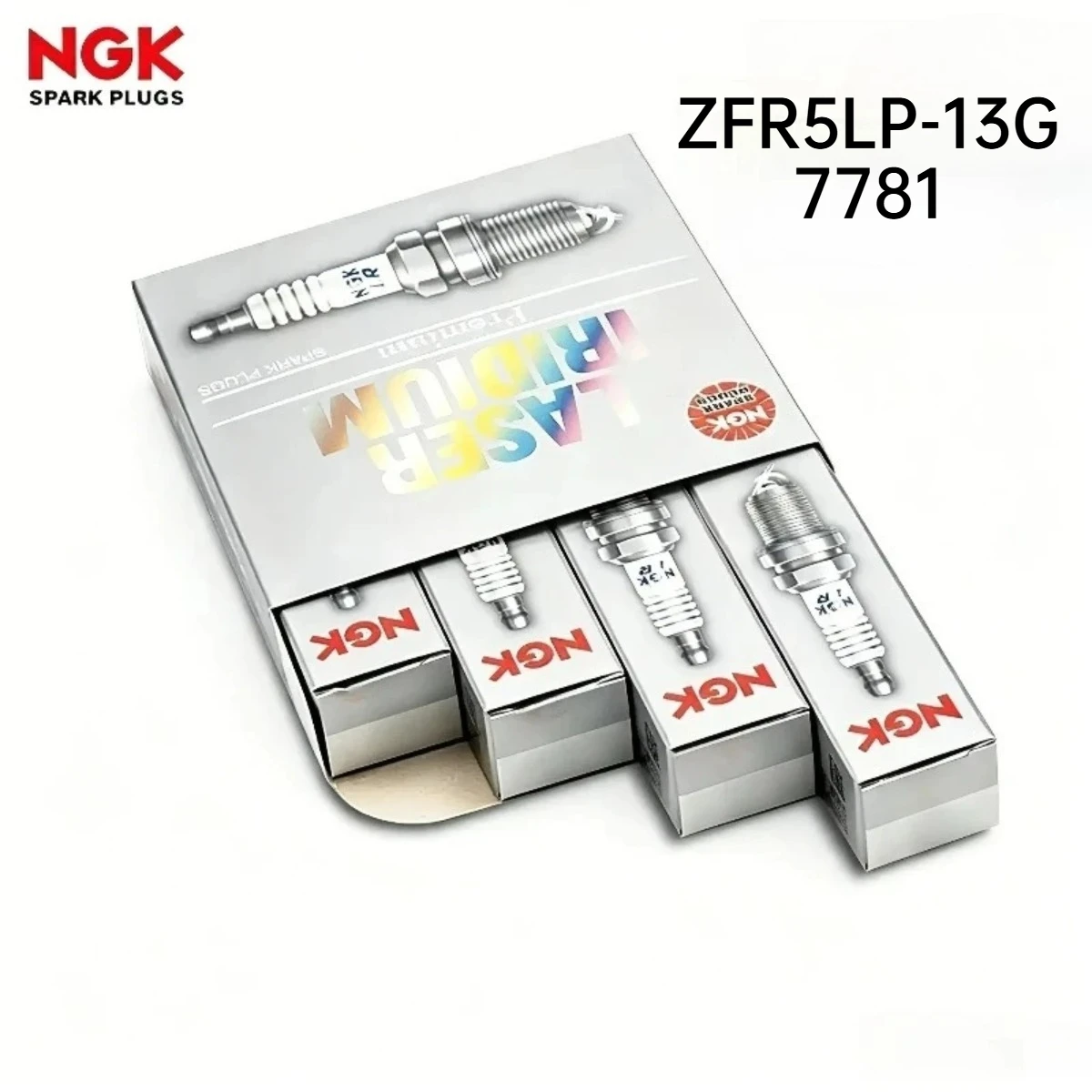 NGK ZFR5LP-13G 7781 Single Platinum Spark Plug Uses For Chrysler 300C 3.5L V6 Car Auto Engine