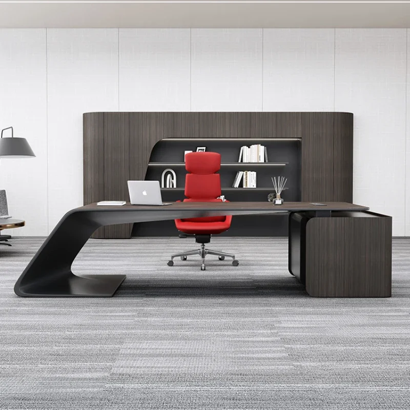 Executive Work Office Desk Study Setup Accessories Seating Student Corner Desks Home Multifunction Mesa Escritorio Furniture