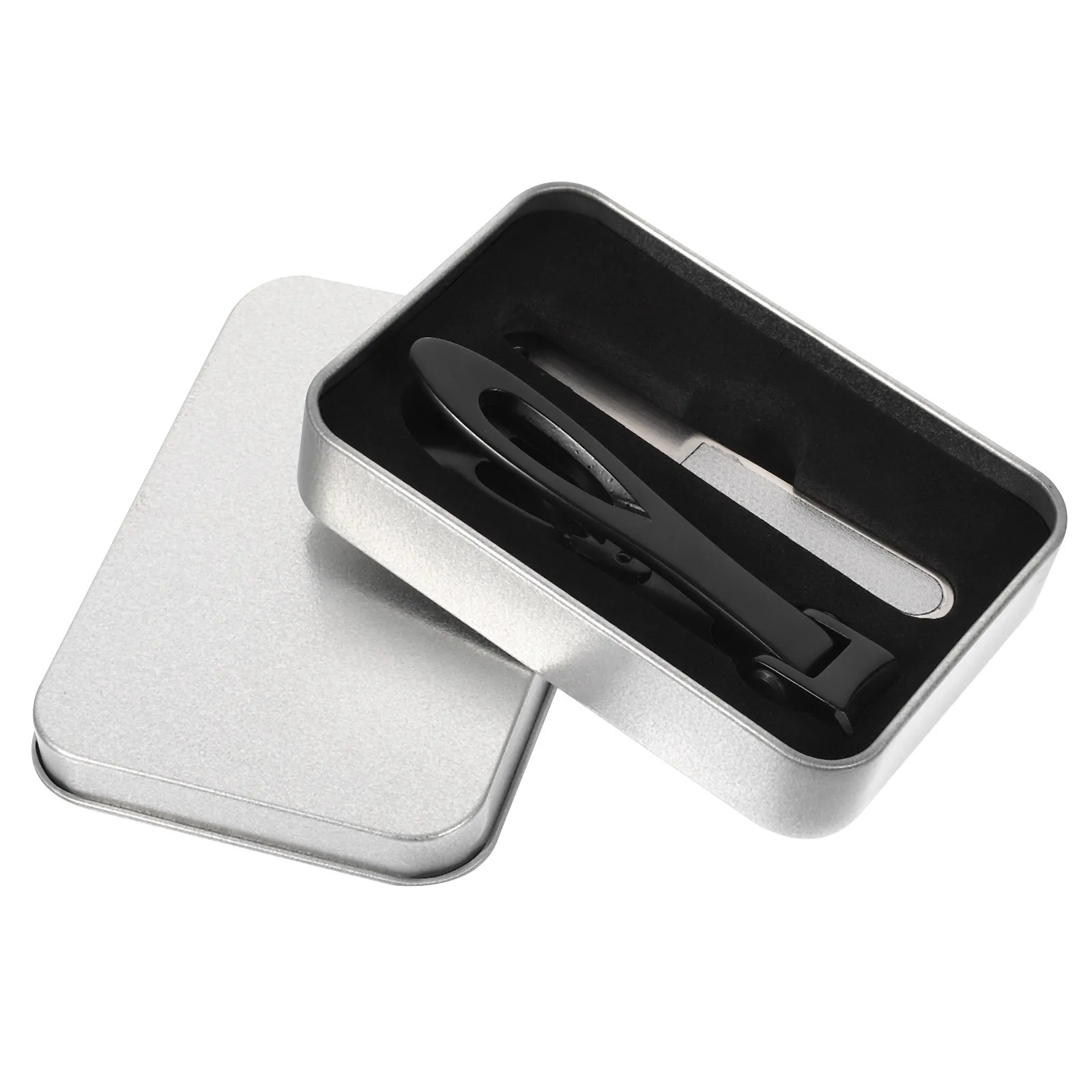 

1Set Premium Stainless Steel Nail Clipper and Nail File Kit for Fingernails Toenails Manicure Pedicure Travel Grooming Tool Set