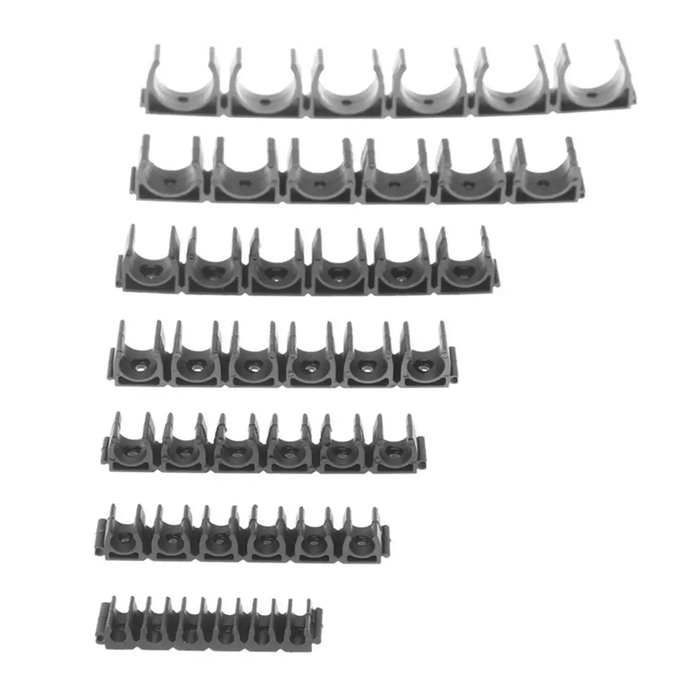 Air Hose Hose Clamp Fixing 4mm 6mm 8mm 10mm 12mm Water Pipe Holder Gas Compressor 6 Way Diversion Flow Clip