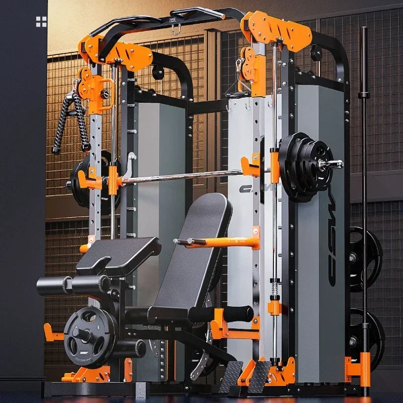 

Rack Home Fitness Equipment Multi-Functional Integrated Trainer Commercial Frame Squat Rack Gym Professional Equipment