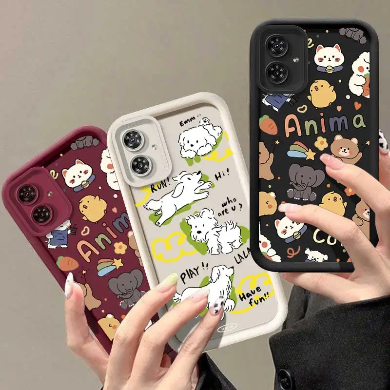 G54 Cute Pals Sky Eye Ladder Phone Case For Motorola Moto G54 Cover