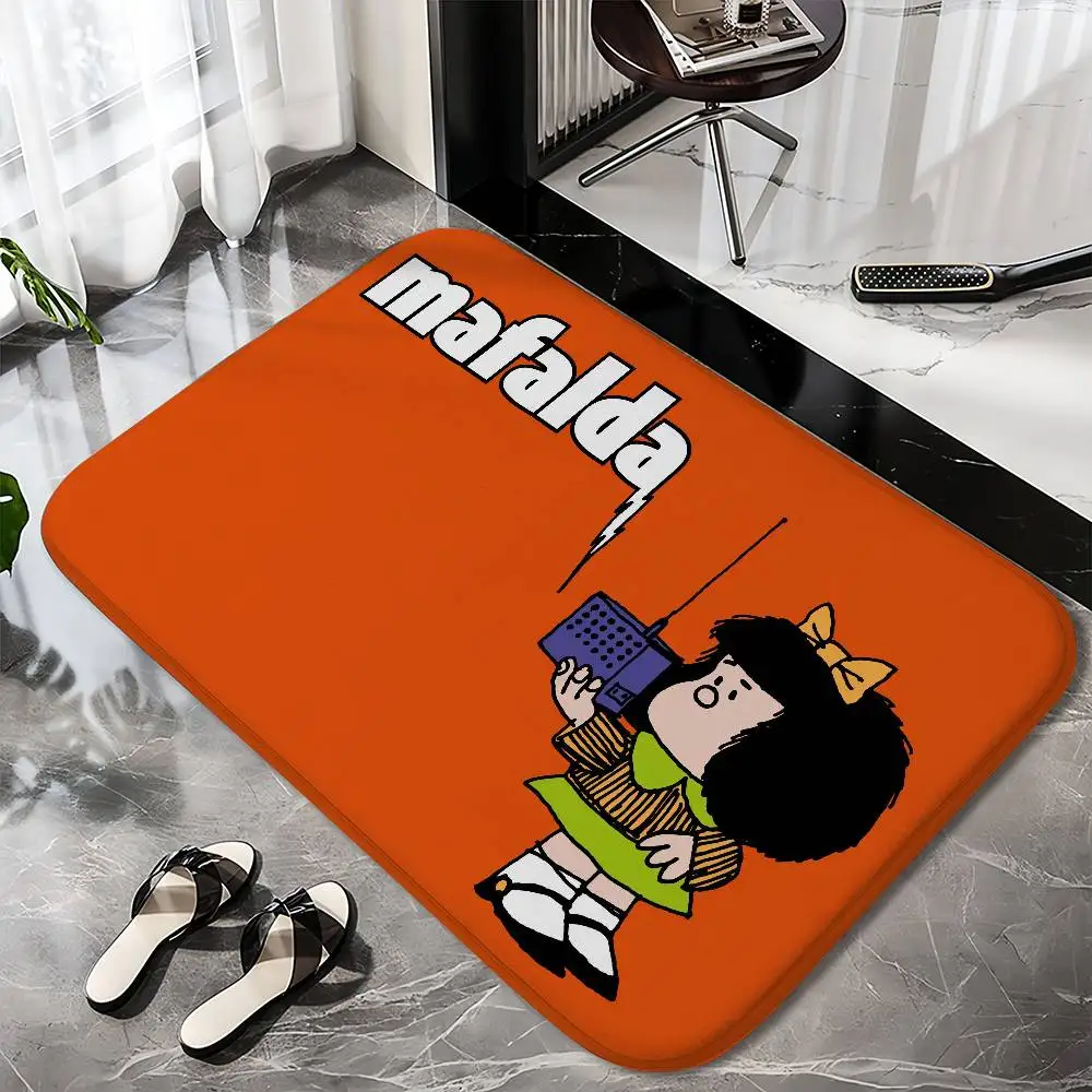 

Mafalda Floor Mat Printed Large Carpets Room And Bedroom Carpets Bathroom Anti Slip Door MATS Small Carpets