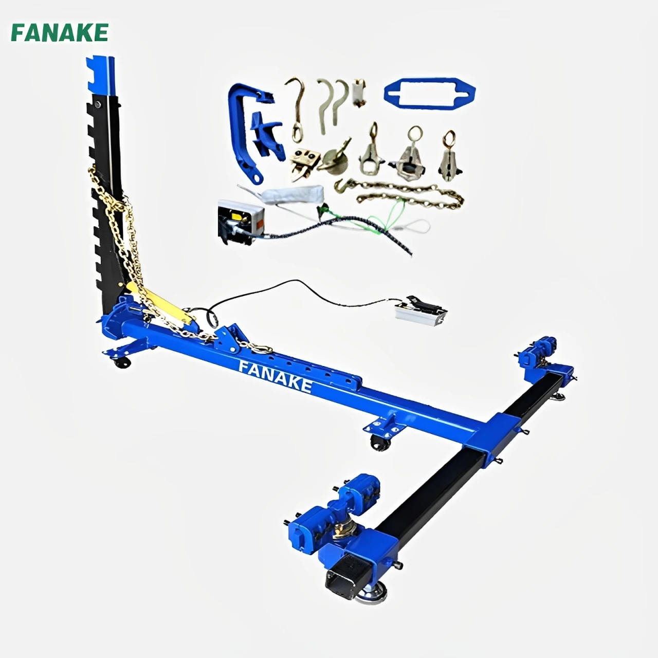 

Заводская прямая подвижная машина для удаления вмятин, машина для ремонта кузова автомобиля, используемая машина для тяги рамы автомобиля