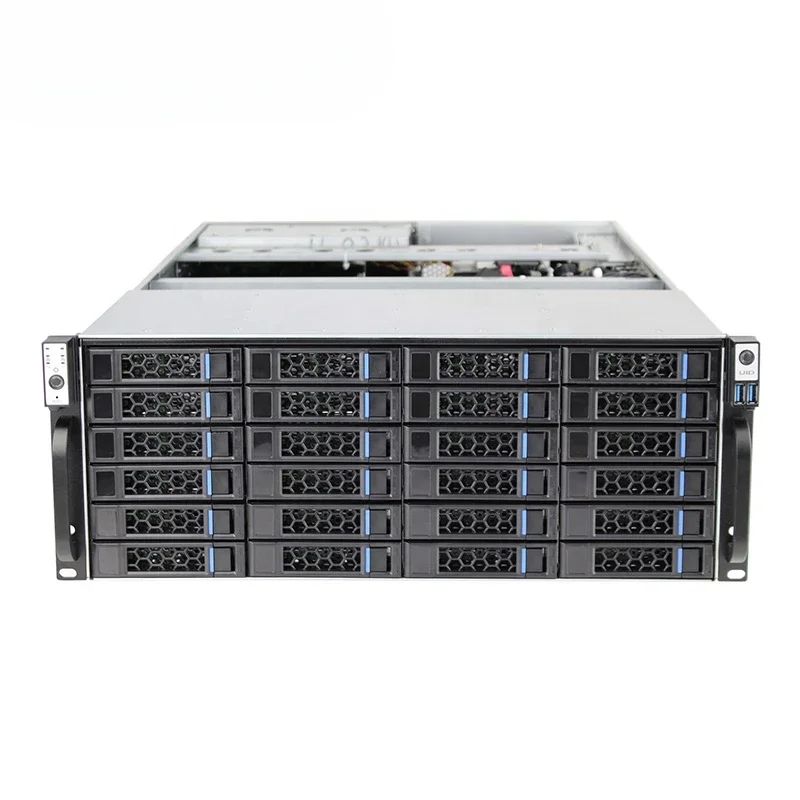 Low price Made in China 4U GPU Server Case Support Max 5 Graphic Card 4090 3090 3080 GPU Case For Deep Learning Edge Computi