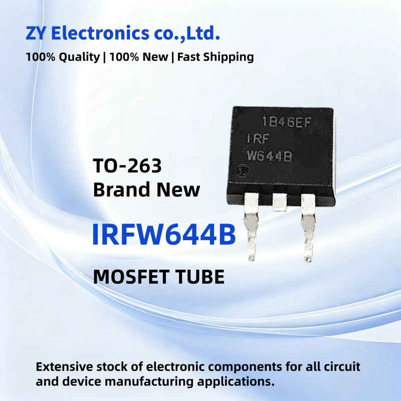 10-30PCS New IRFW644B IRF W644B IRFW644 TO-263 MOSFET N-channel field effect transistor