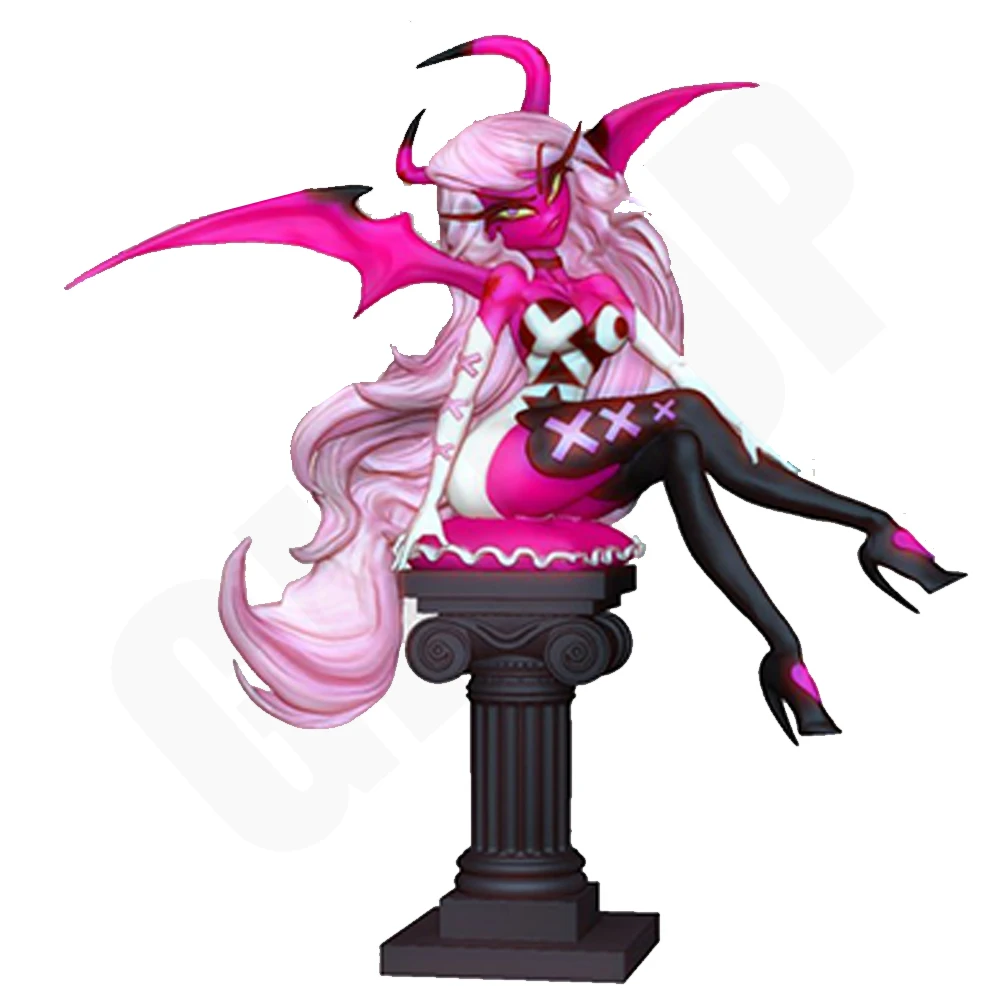 

1/24 Sexy Enchanted Singer NSFW Resin Figurine Toy Unpainted GK Doll Unassembled 3D Print Assembly Miniature Reduction Statue
