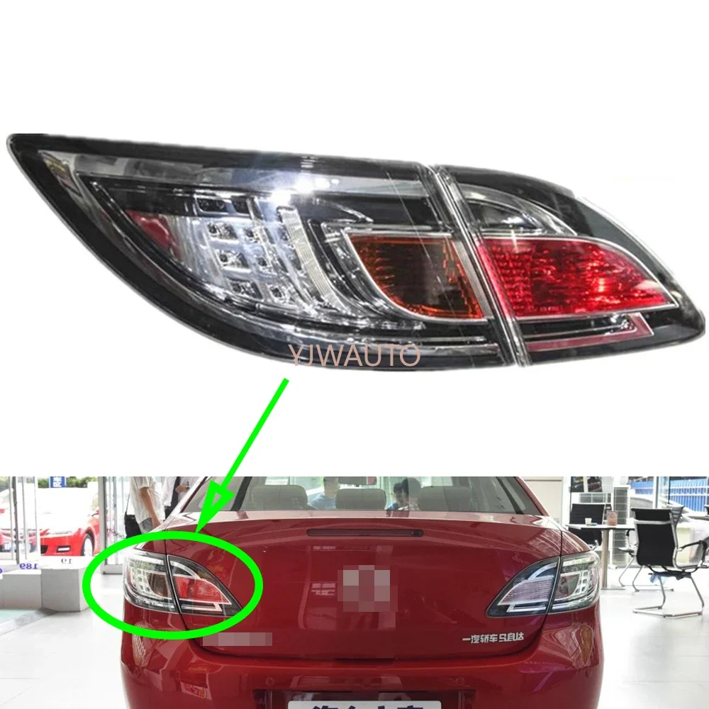 

Для Mazda 6 Atenza 2013 2014 2015 задний фонарь автомобиля в сборе, авто задний фонарь, галькелы, указатель поворота, задний фонарь, противотуманная фара