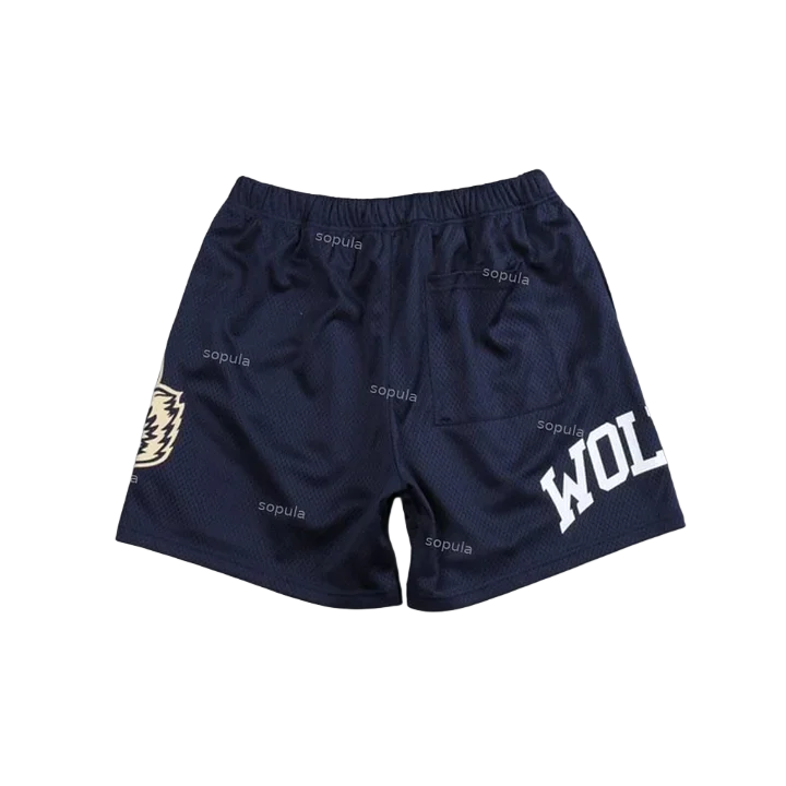 

Animal Text Print Casual Street Shorts Breathable Basketball Men Loose Sports Training Fitness Gym Fashion Quick-dry Shorts