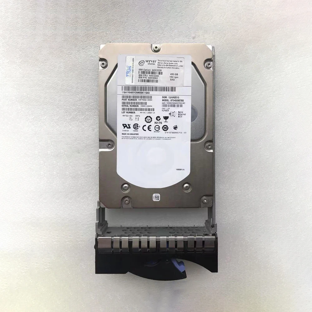 For IBM Server Hard Disk 42D0519 42D0520 46M7030 44W2240 450G 15K SAS 3.5