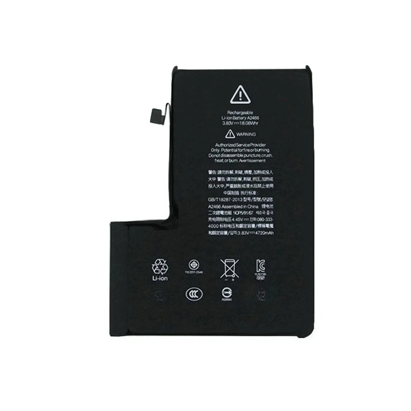 3.83V 2520~4720mAh High Capacity Phone Battery for IPhone X XM 11 13 Pro 11Pro 12mini 12pro Max 13mini 14PRO Apple Replacement