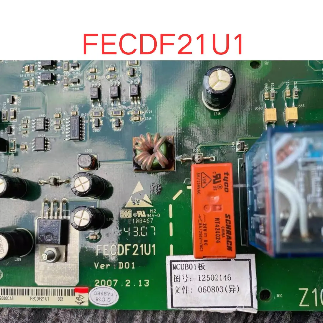 used Elevator motherboard FECDF21U1 VER: D01 test OK Fast shipping
