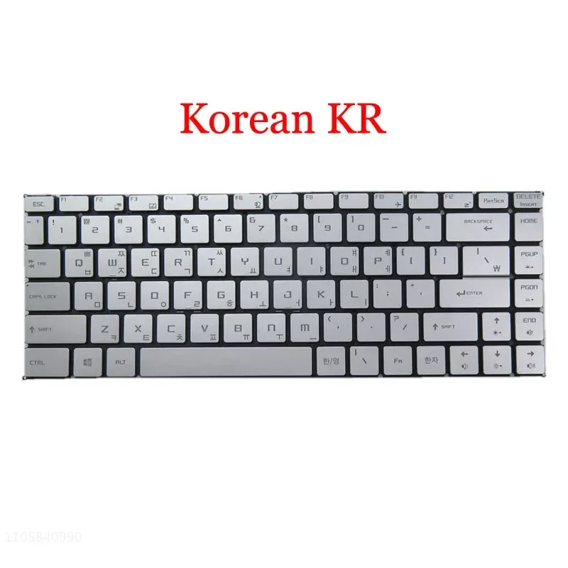 JY US FR KR SP Backlit Keyboard For MSI PS42 8M PS42 Modern 8MO 8RA 8RB 8RC PS63 Modern 8M 8MO 8RC 8RD 8RDS 8SC Sliver New