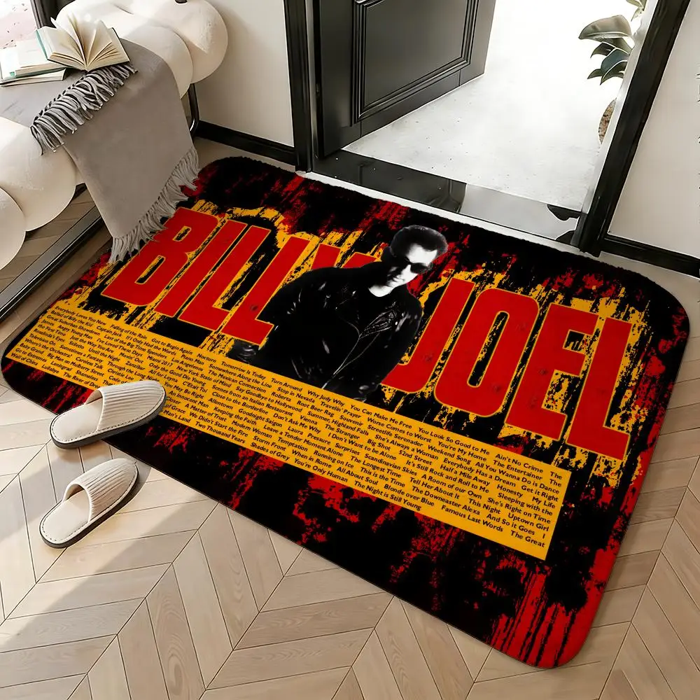 Soft Absorbent Non-Slip Rug Singer Billy Idol Floor Mat Home Decor Doormat Bedroom Floor Mat Shower Carpet