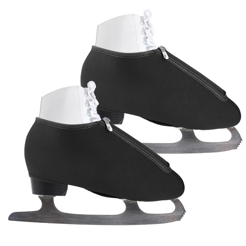 1 Pair Ankle Brace Thermal Skate Covers, Ice Figure Skating Boot Cover, Insulated Warm Skating Cover