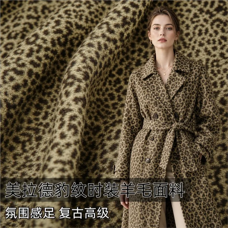 Real fur lip woolen fabric trench coat overcoat fashion designer's
