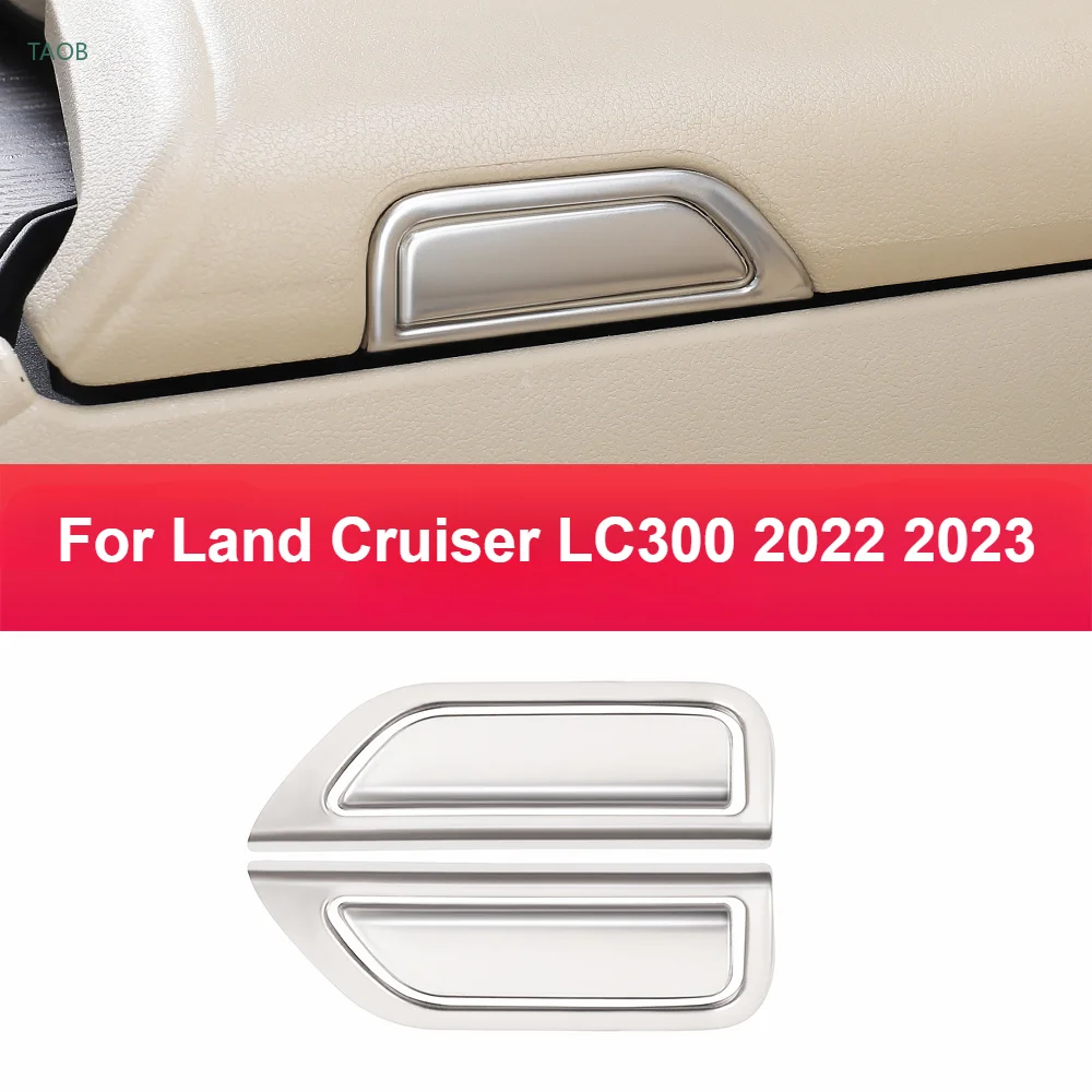 Fit For Land Crusier LC300 2022 2023 Central Control Armrest Switch Button Sticker Anti-Scratch Protective Cover Accessories