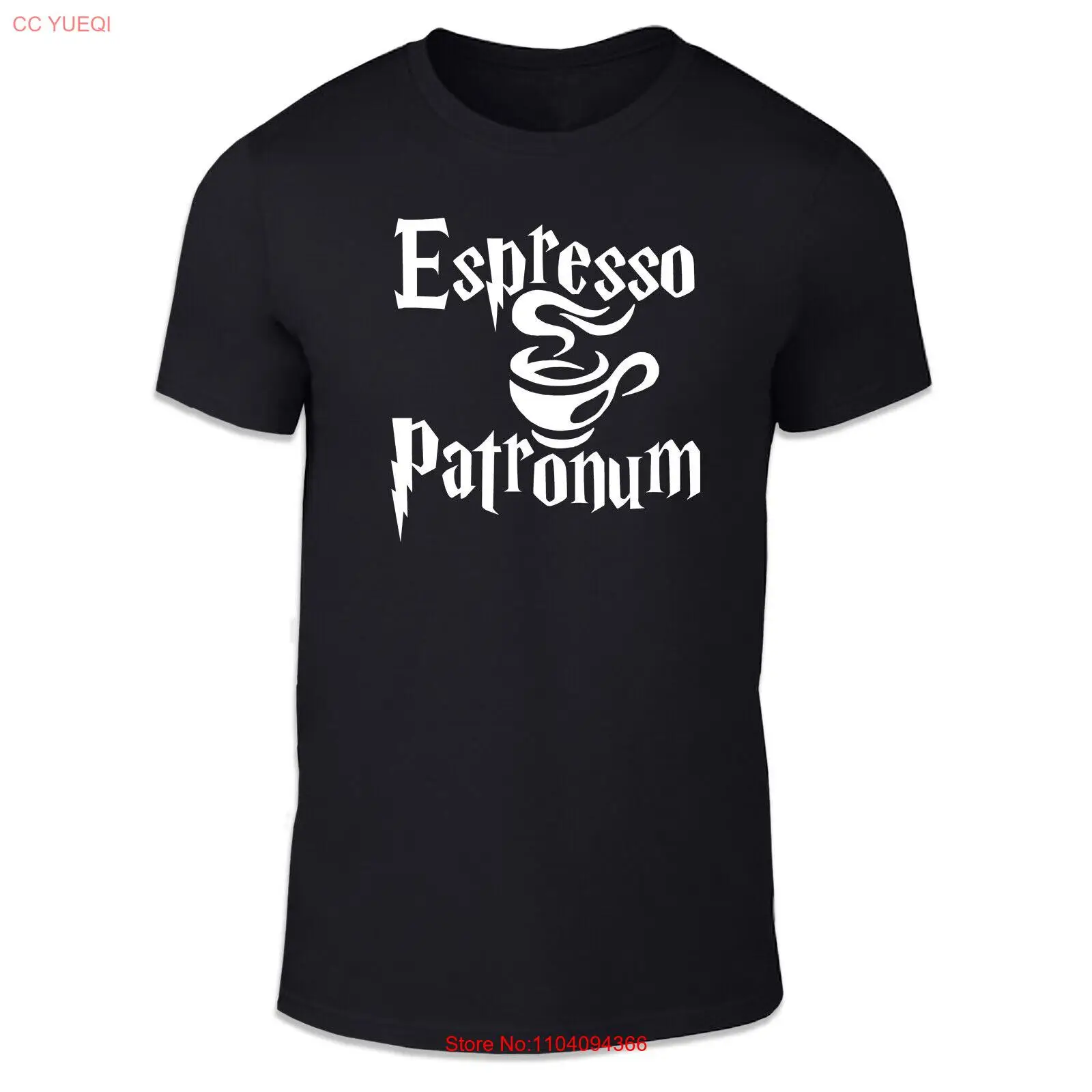 Expresso Patronum Unisex T Shirt - Parody Movie Coffee Magic Fun