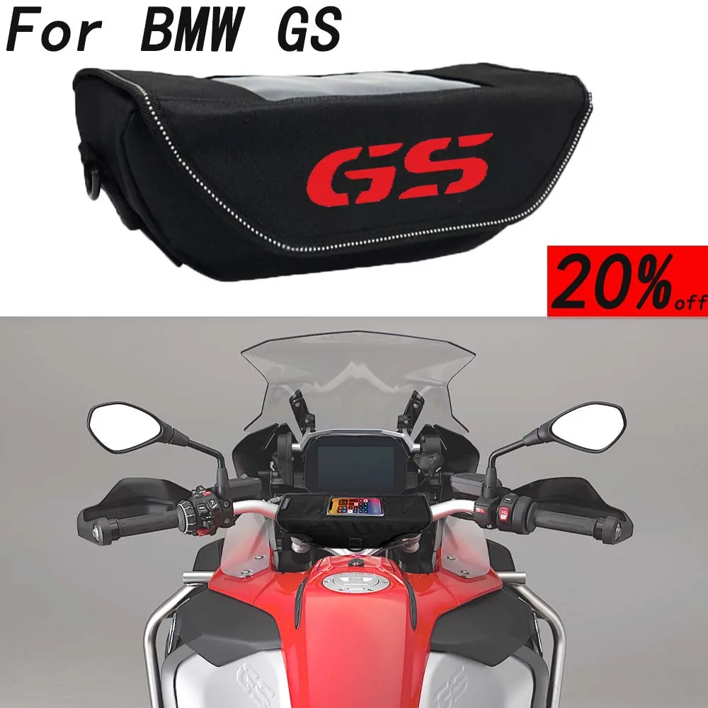 

For BMW G310 GS Motorcycle accessory Waterproof And Dustproof Handlebar Storage Bag navigation bag