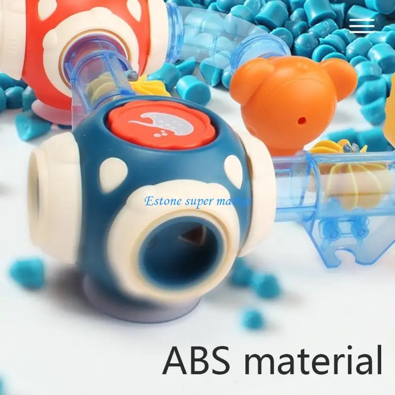 

090B DIY Pipe Block Bath Toy Water for Play Set Summer Gift for Baby Kiddie Toddler