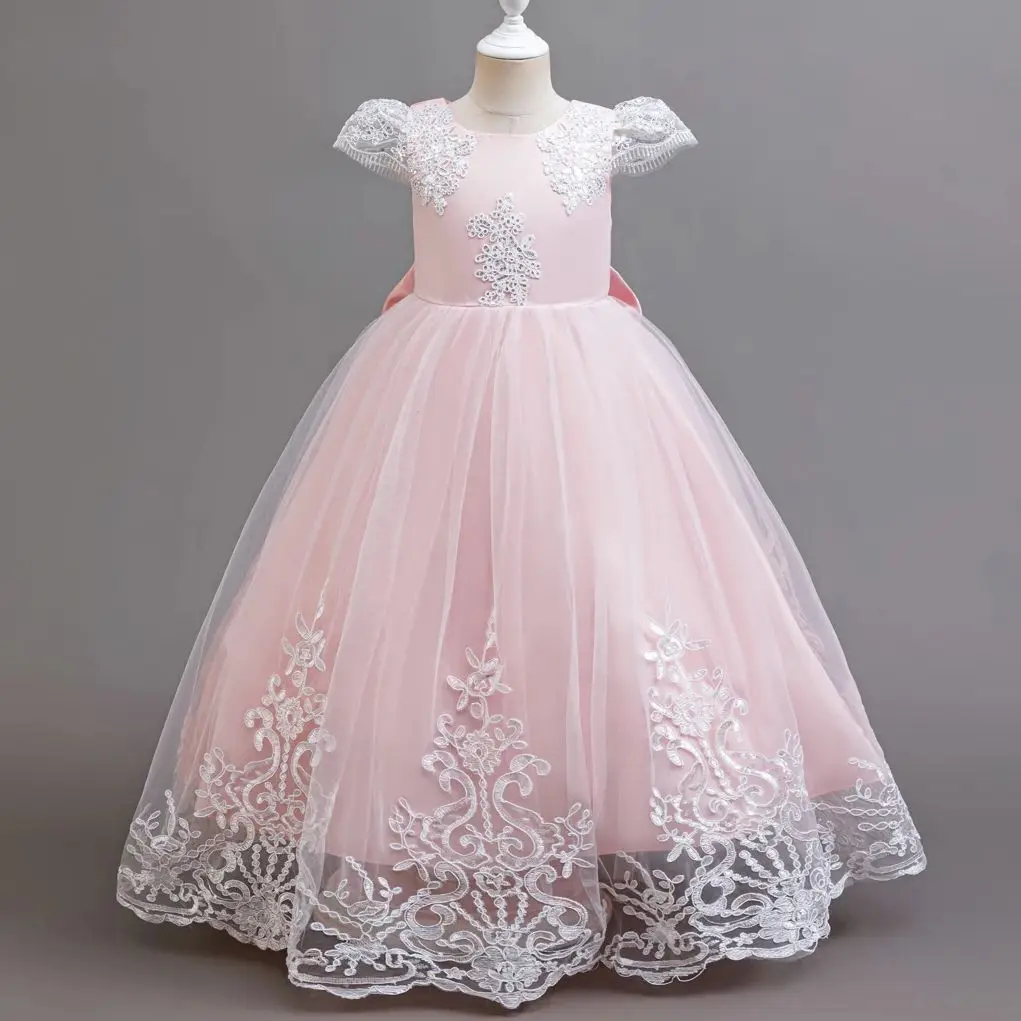 

Children Princess Girls Party Wear Kids Christmas Dress Girl's Birthday Dress Baby Girl Wedding Banquet Clothes 3-14 years