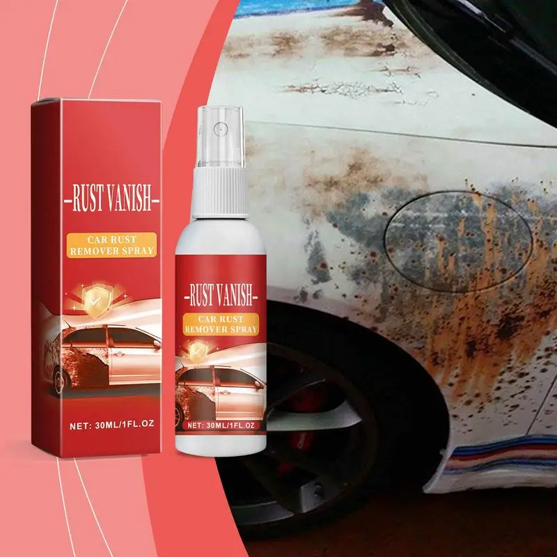 Roest Verwijdering Spray Voor Metalen Auto 30Ml Metalen Verf Auto Schoonmaken Auto Remover Onderhoud Reiniging Roest Spray Metalen Reiniger