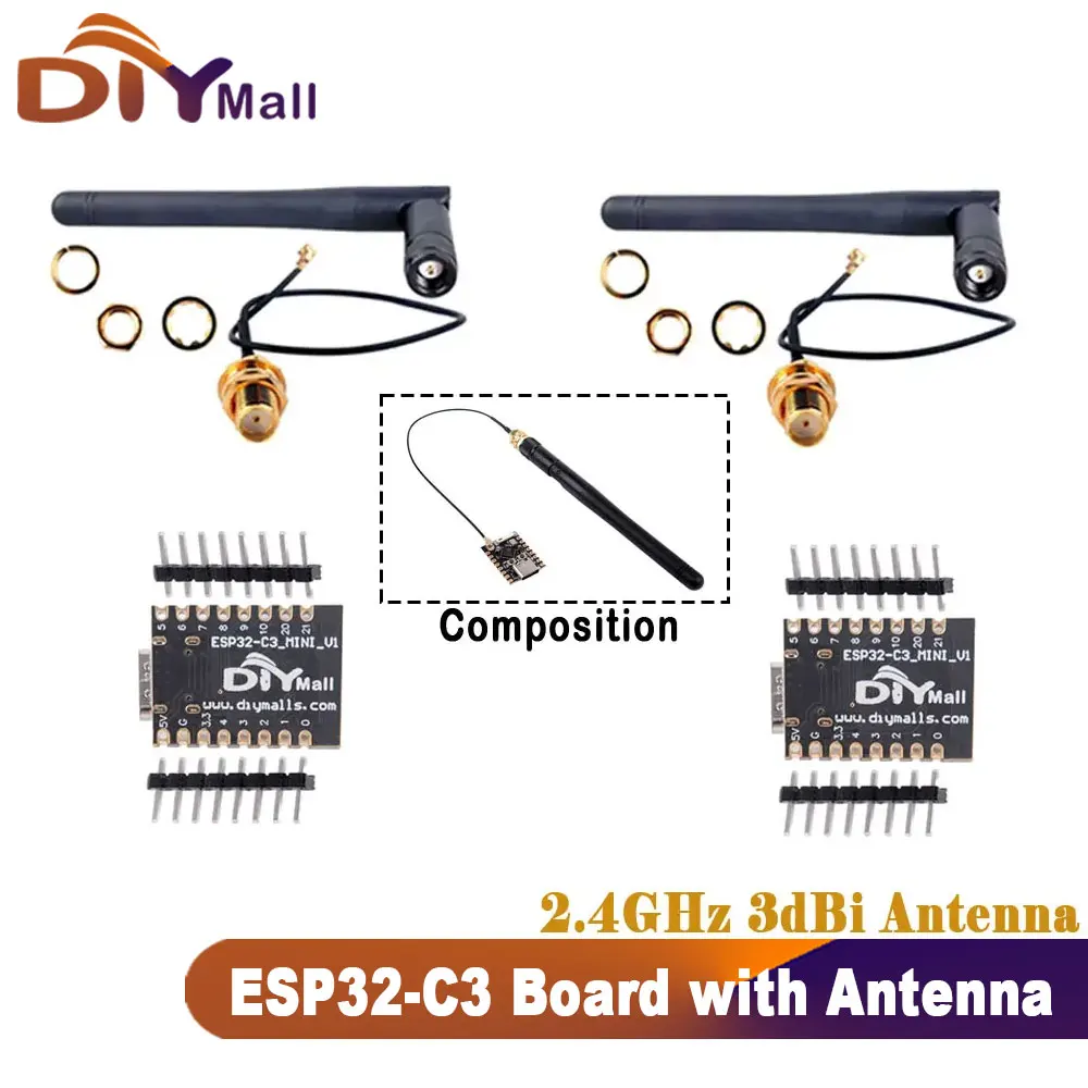 ESP32-C3 Mini Dev B… - image