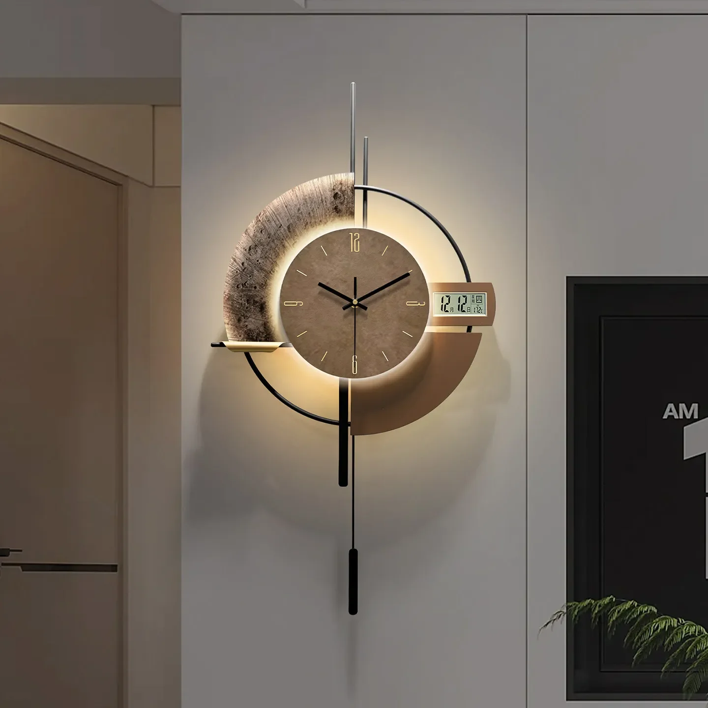 Beautiful Noiseless Wall Clook Industerial Interior Nordic Wall Clook Seating Room Modern Relogio De Parede Bedroom Decoration