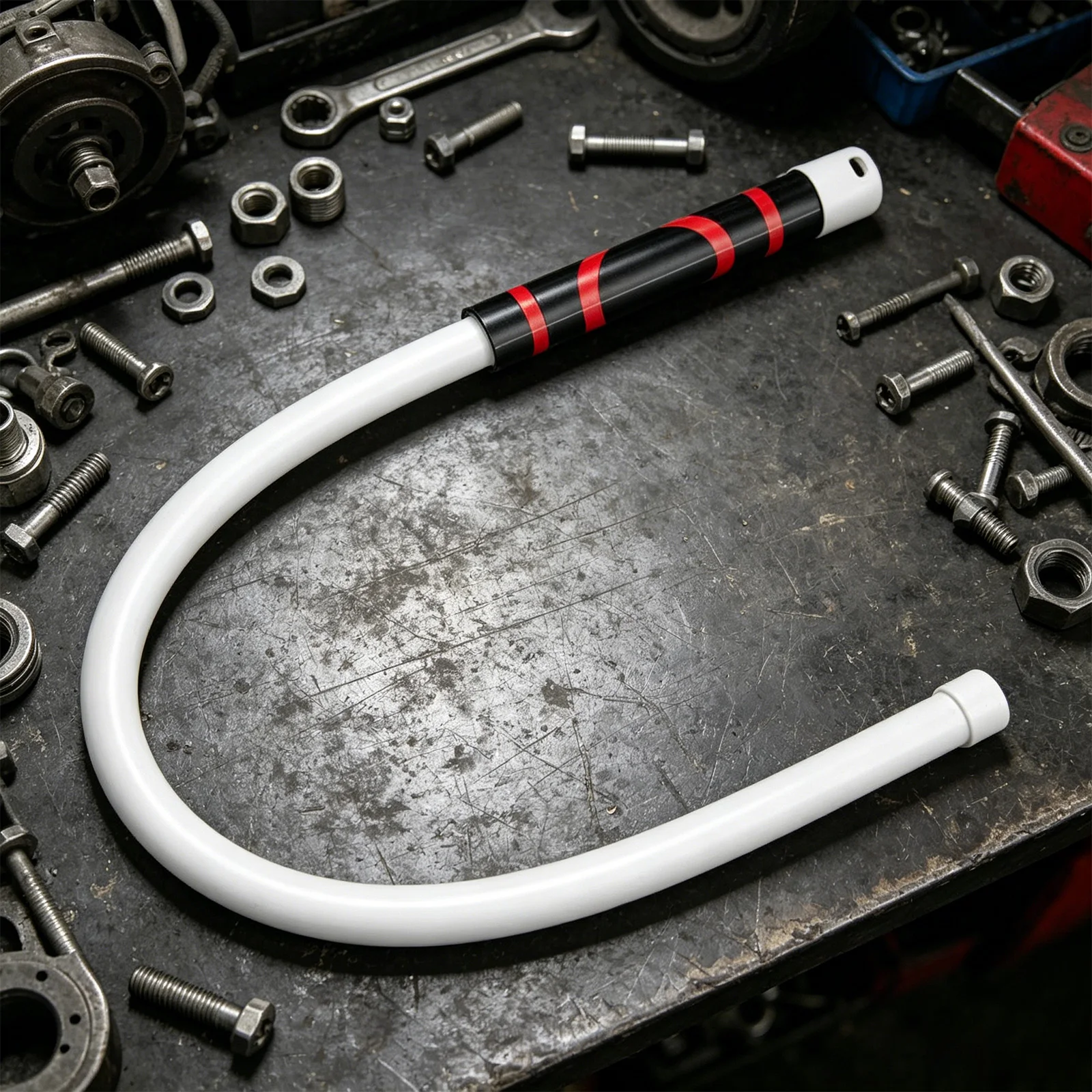 27Inch Flexible LED Flashlight Stick 3 Brightness Modes Bendable Mechanic Work Light for Car Repair Narrow Space Inspection Tool