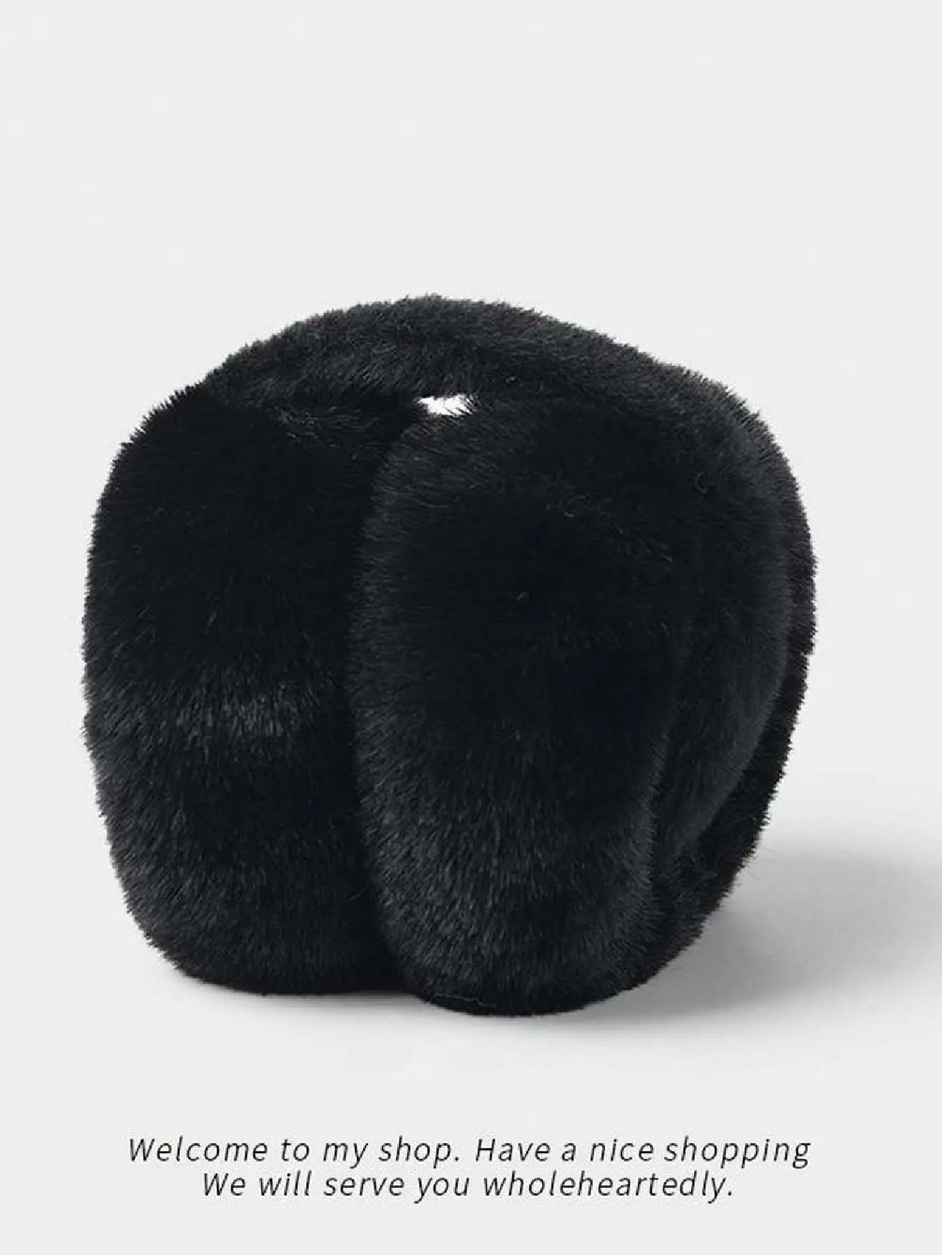 2/1pc Winter Warm Ear Muffs, Teenager Ear Covers, Winter Ear Protection Plush Ear Bags, Unisex Anti-Freeze Foldable Ear Muffs