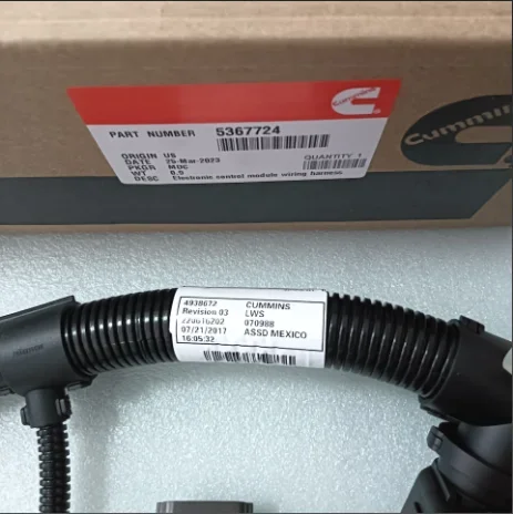 Parti del motore qsb4.5 Cablaggio 5367724 -