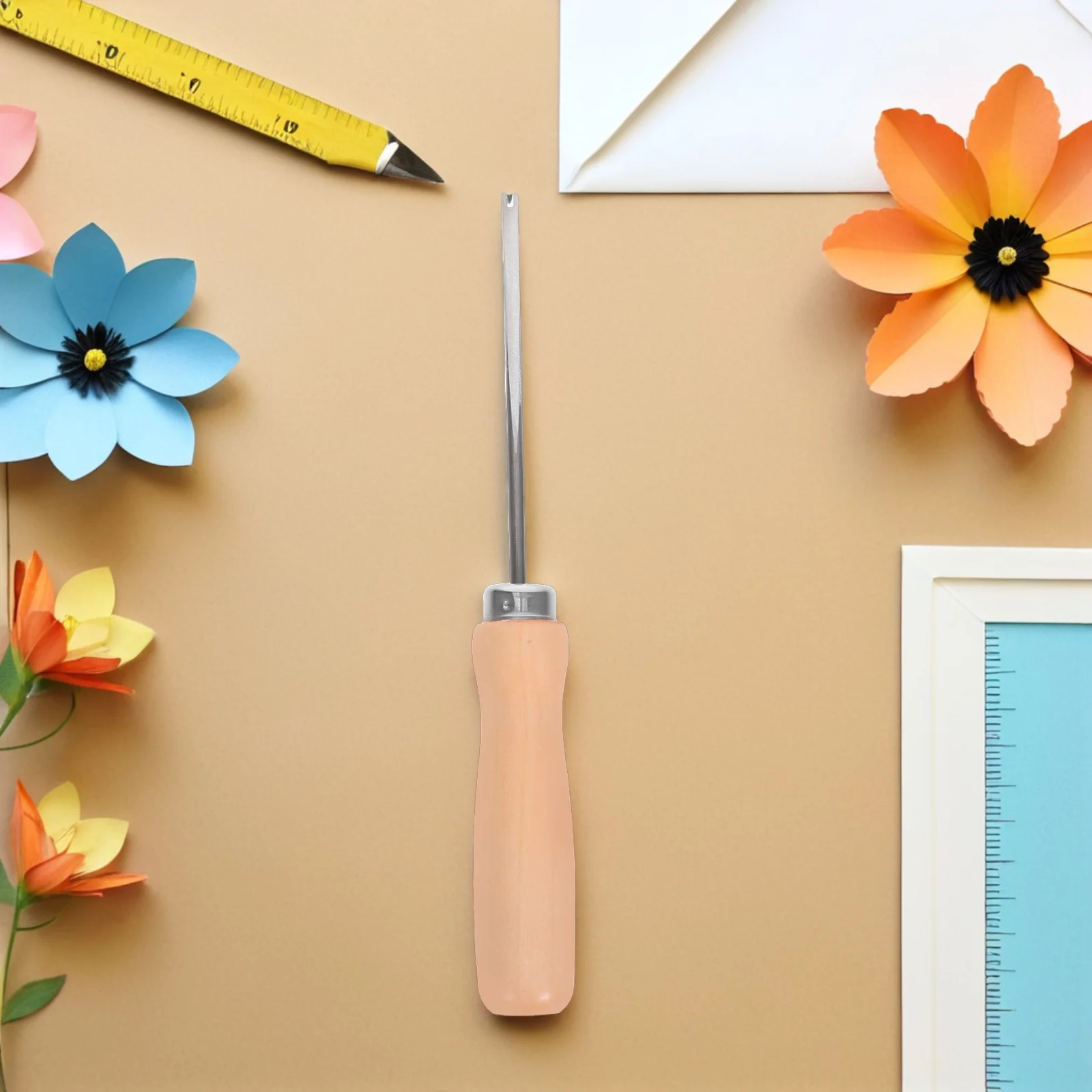 

2pcs Cotton Filling Wooden Handle Stitching Awl For Stuffed Sewing Craft Projects Accessories 4Mm Wood Handle Stuffing
